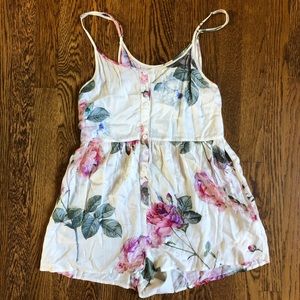 Some Days Lovin Floral Romper